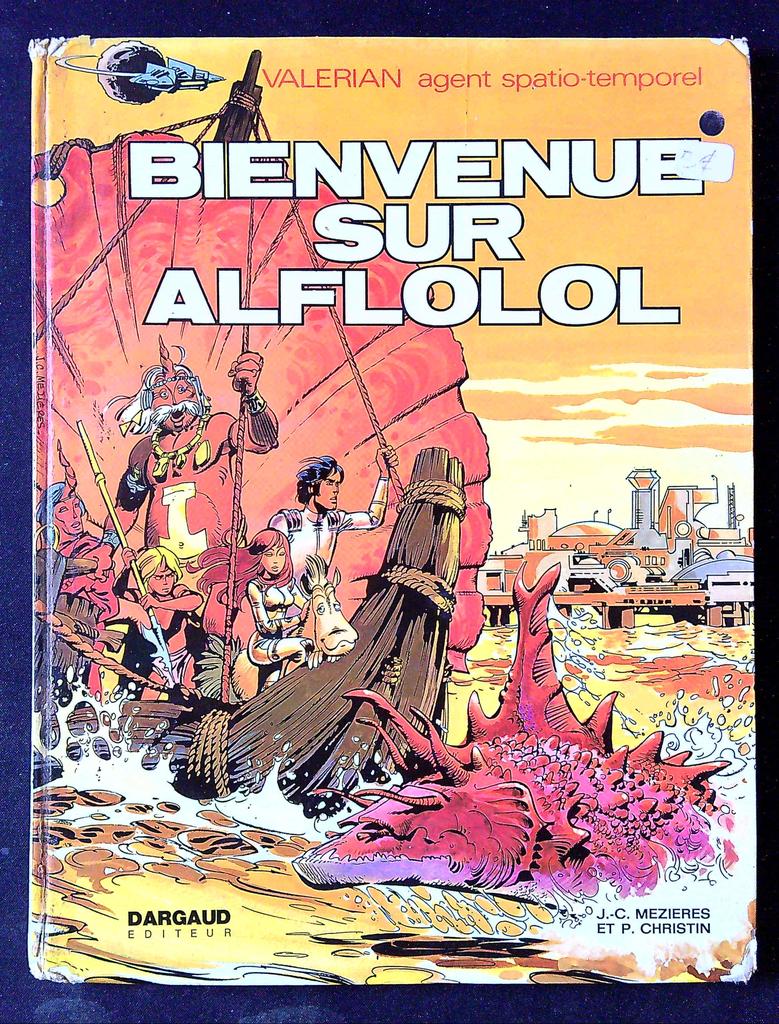 Livre Bd Valérian Bienvenue sur Alflolol dargaud