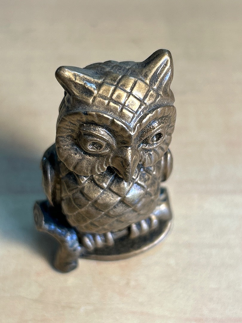 Figurine Chouette / Hibou en résine