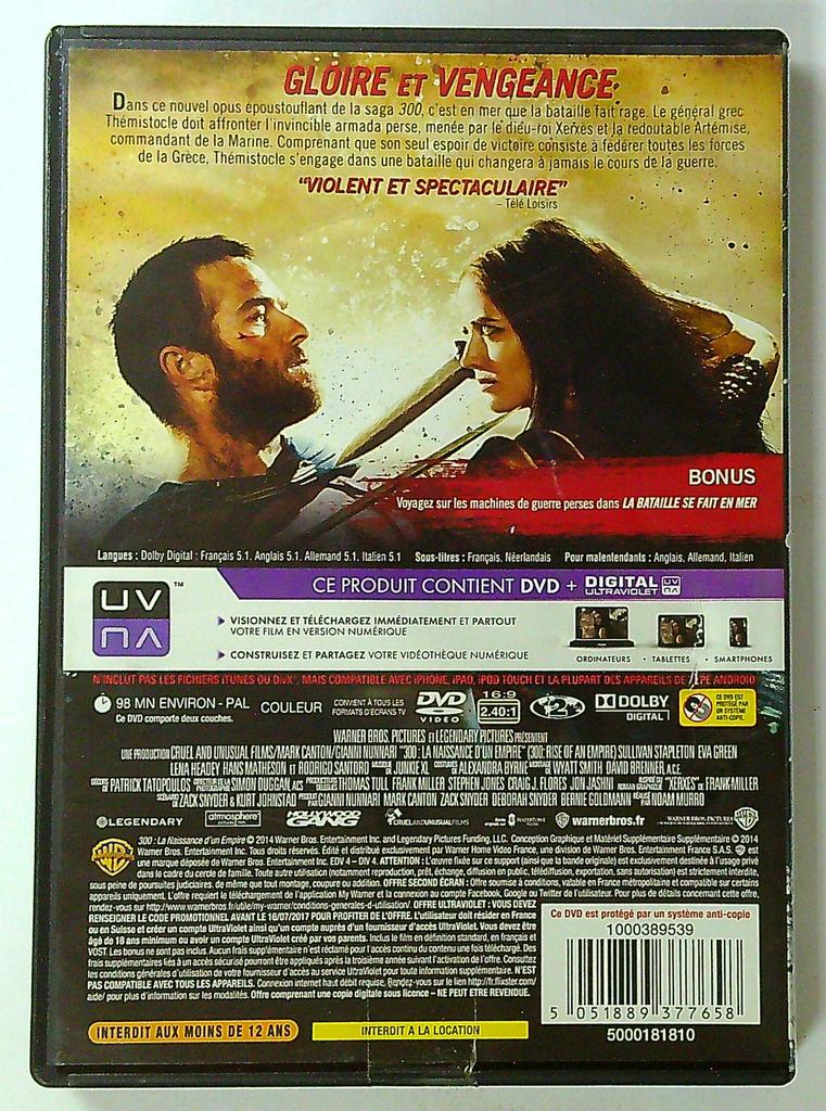 Dvd 300 : La Naissance d'un empire