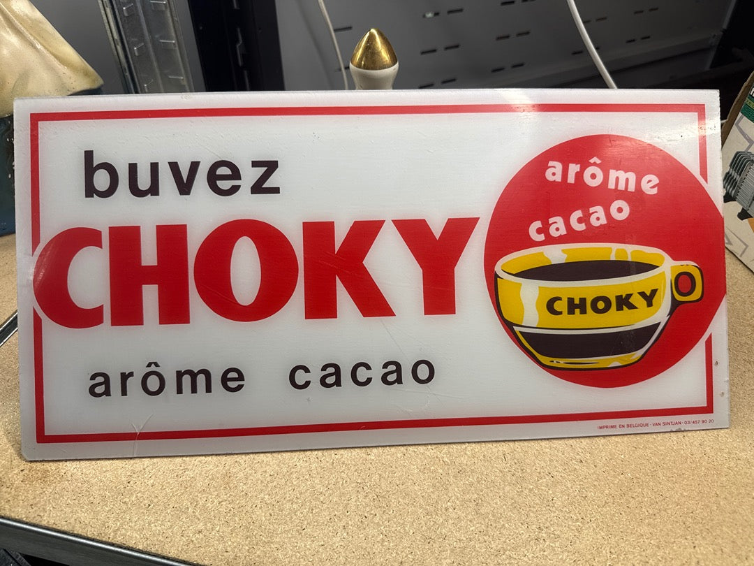 Plaque – Choky – Décoration – Buvez arôme cacao
