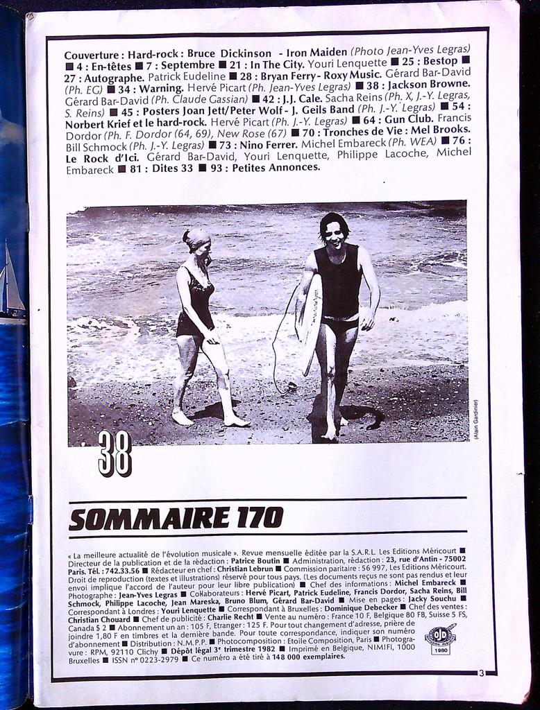 Magazine – Best – Musique – N° 170 Bruce Dickinson