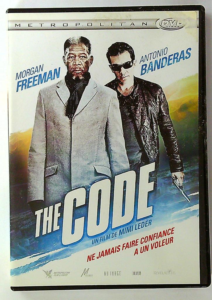 Dvd The Code Morgan Freeman Antonio Banderas Metropolitan