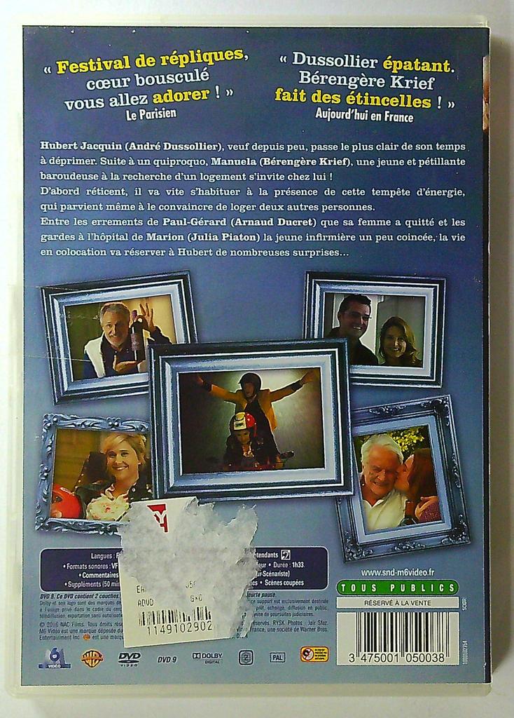 Dvd Adopte un veuf
