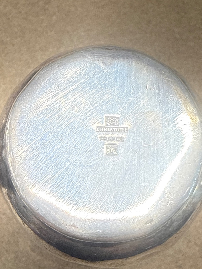 Timbale – Christofle – Vaisselle – Métal argenté Sylvain