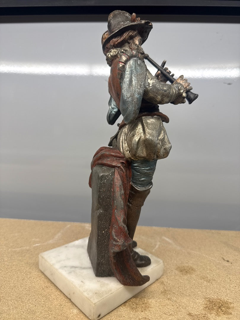 Statuette – Régule – Décoration – Joueur de flûte