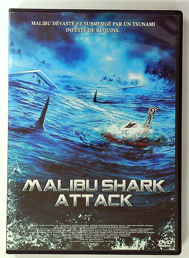 Dvd Malibu Shark Attack - Thriller Aquatique