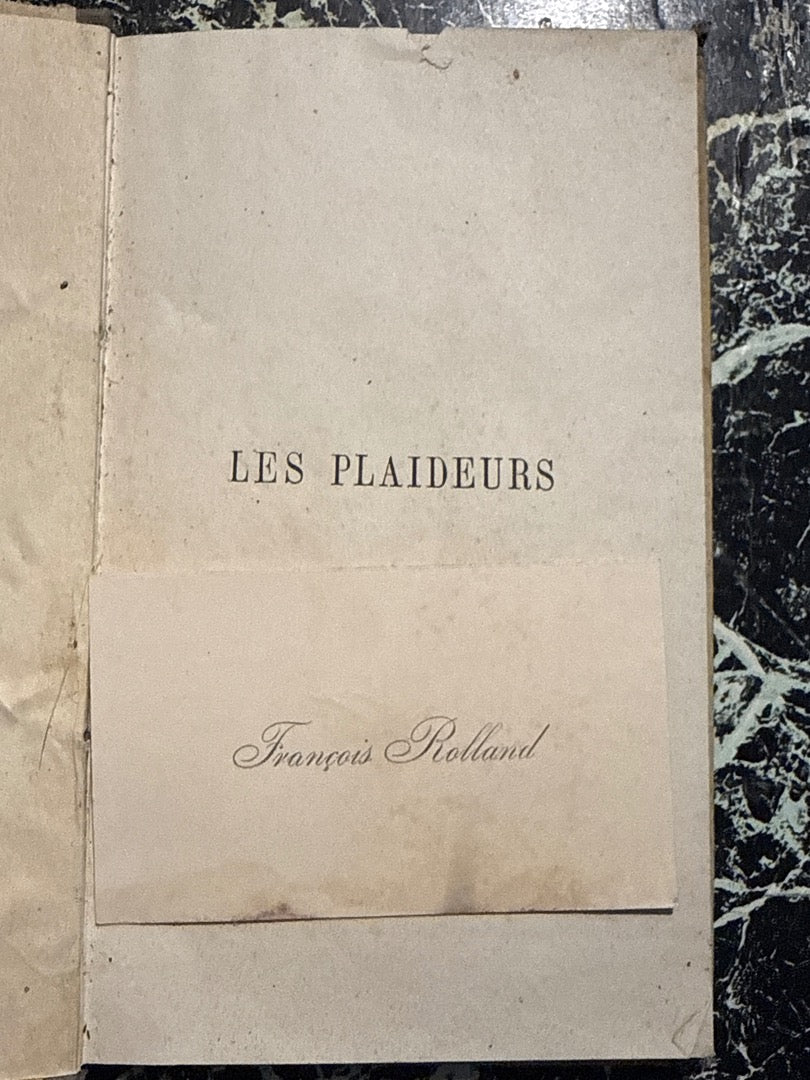 Livre – Les Plaideurs Jean Racine – Belin – Ancien Édition 1888