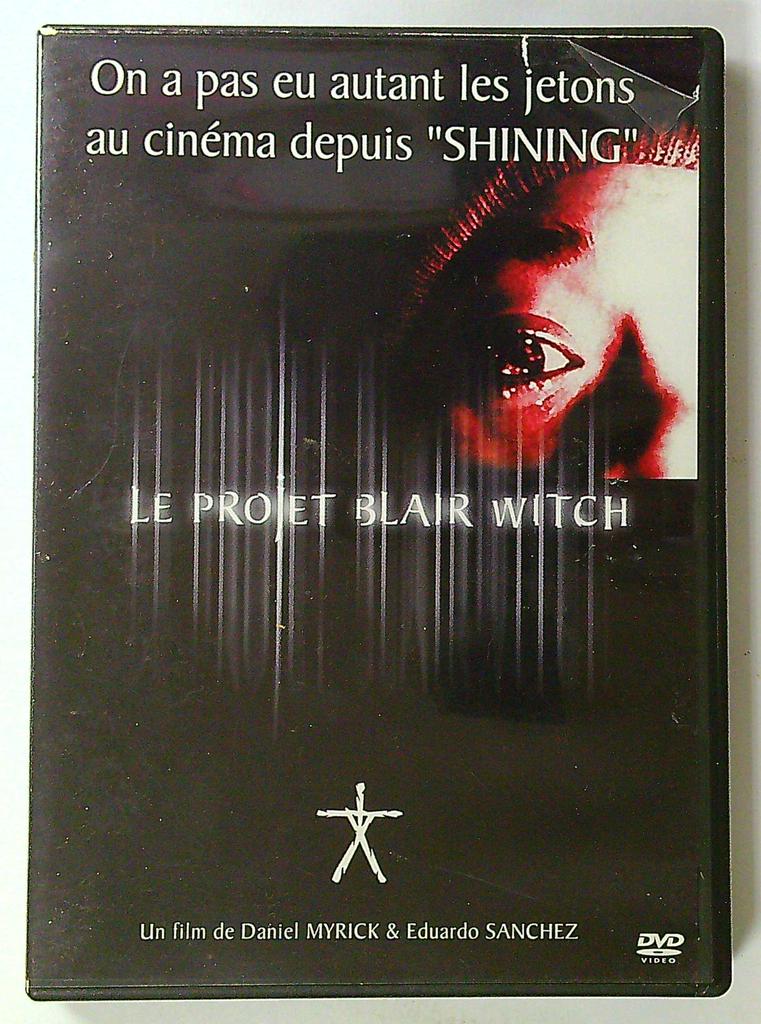 Dvd Le Projet Blair Witch film horreur Daniel Myrick