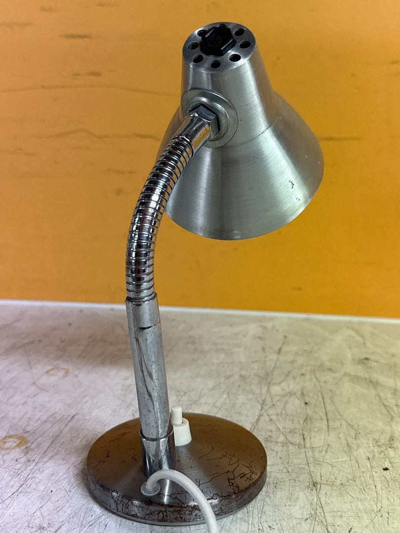 Lampe de bureau – Métal argenté vintage