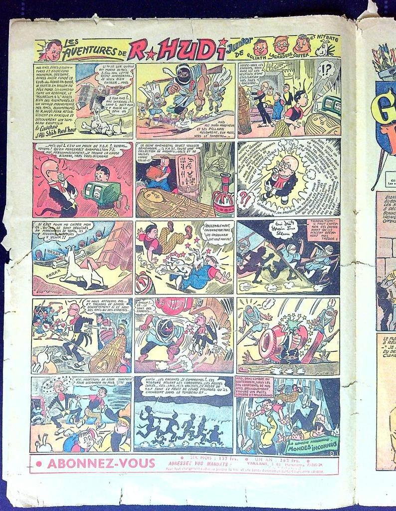 Journal Vaillant – N° 77 - 1946 – Livre illustré ancien