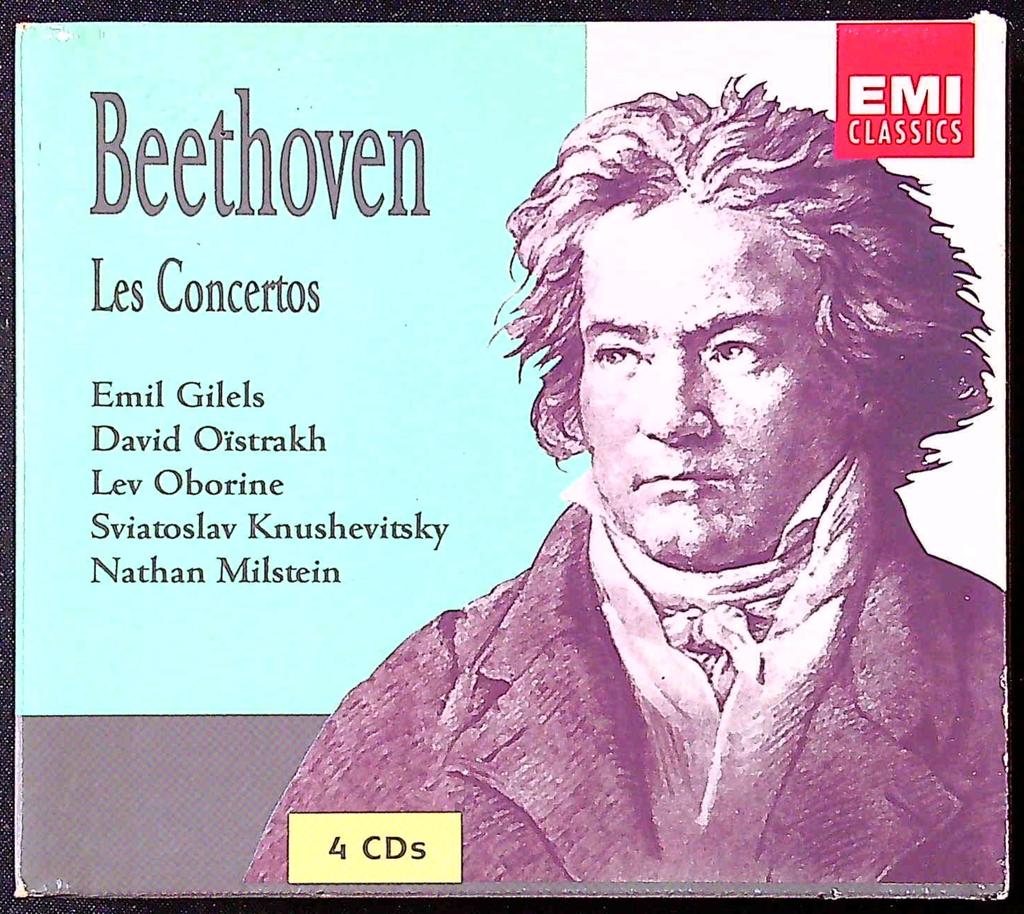 Coffret 4 Cd – Beethoven – Musique – Les Concertos Emi