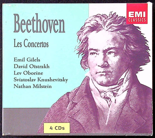 Coffret 4 Cd – Beethoven – Musique – Les Concertos Emi