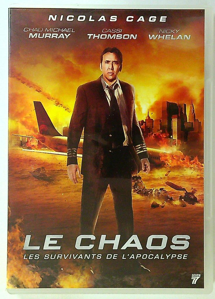 Dvd Le Chaos Les Survivants de l'apocalypse Nicolas Cage
