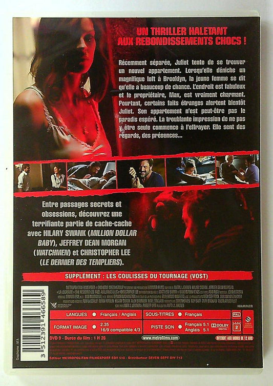dvd La Locataire Thriller Hilary Swank