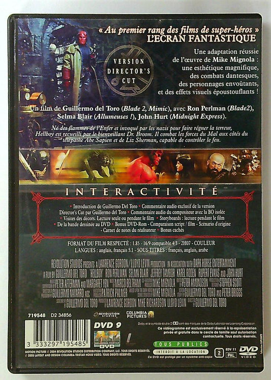 Dvd Hellboy Version Director's Cut Guillermo del Toro