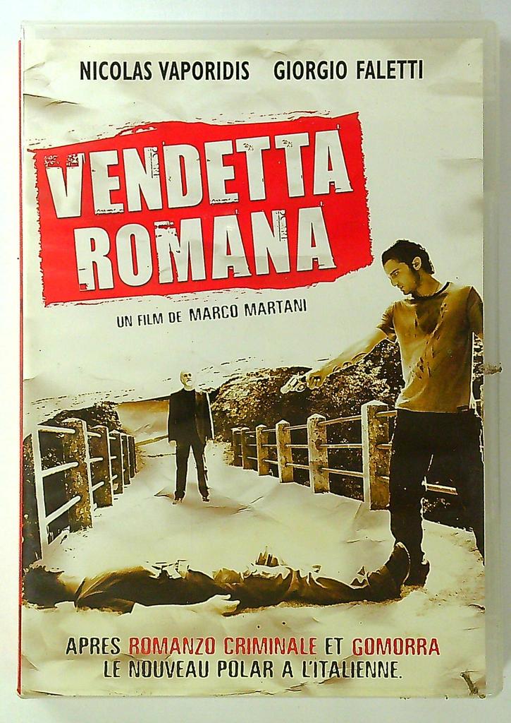 Dvd Vendetta Romana - Film Polar de Marco Martani dvd