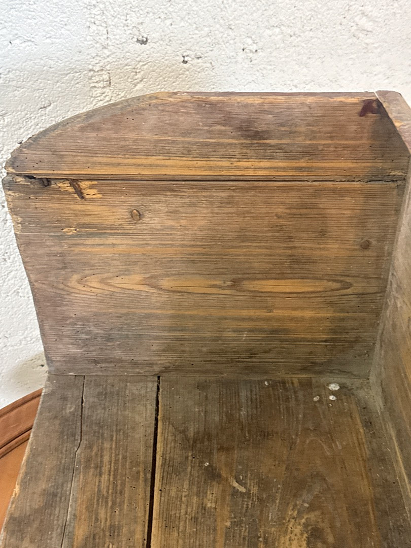 Caisse bois ancienne – Bac rangement vintage