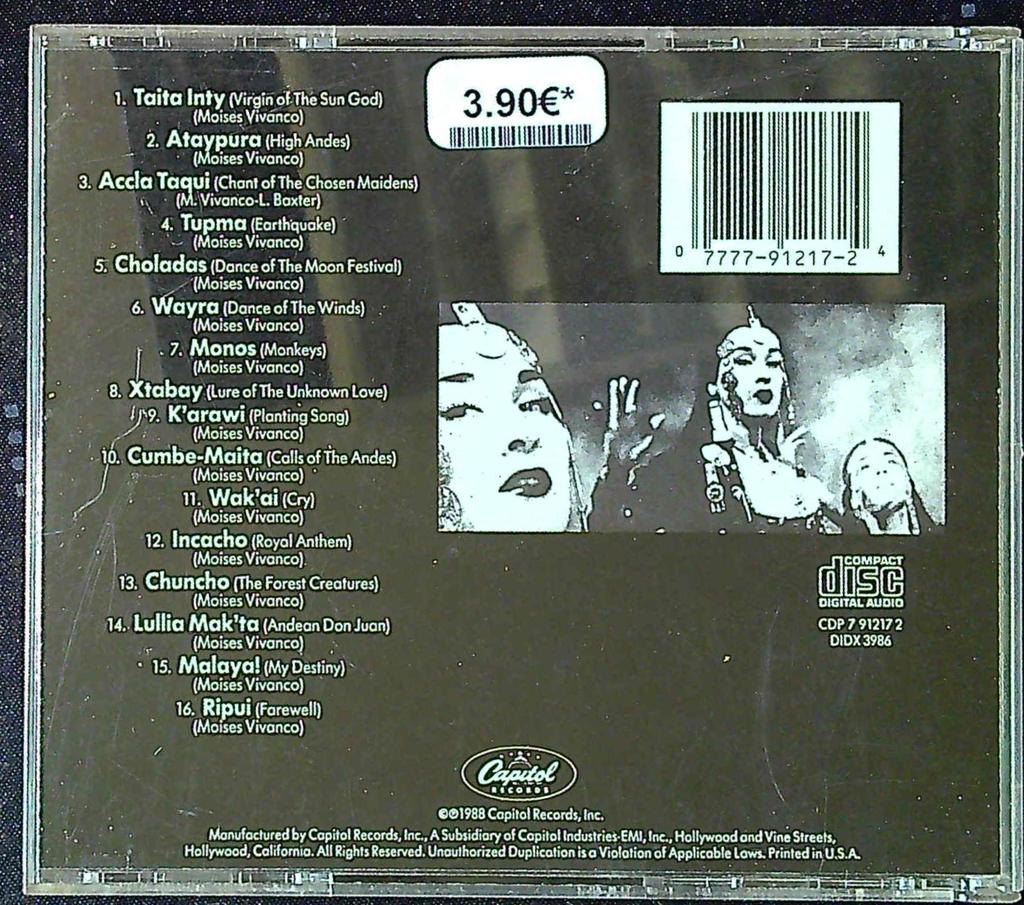 Cd – Yma Sumac Voice of the Xtabay – Musique – Exotica