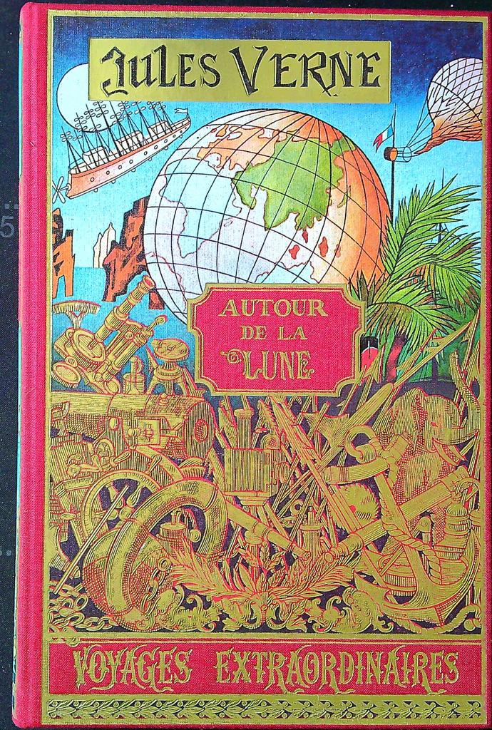 Livre Jules Verne – Autour de la Lune – Michel de l'ormeraie