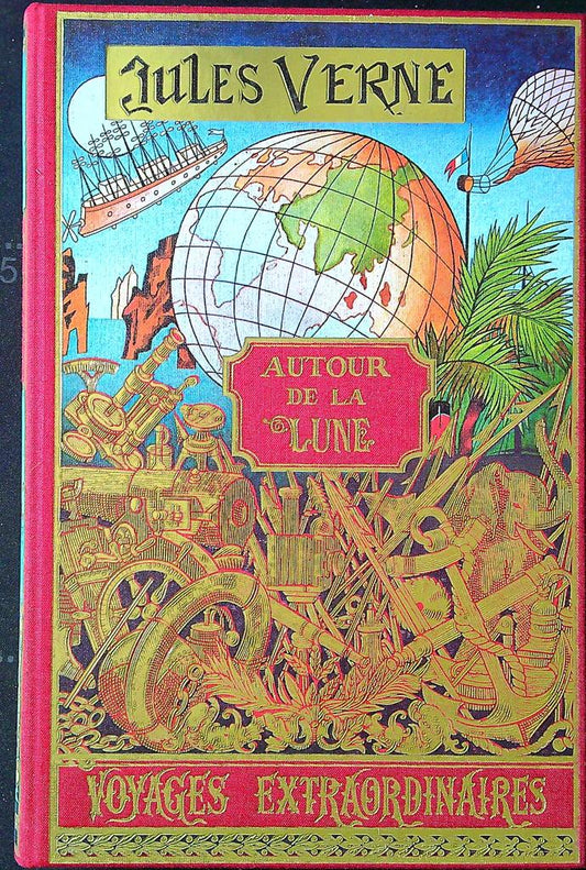 Livre Jules Verne – Autour de la Lune – Michel de l'ormeraie