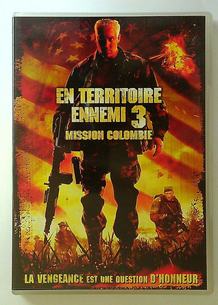Dvd En Territoire Ennemi 3 : Mission Colombie film action