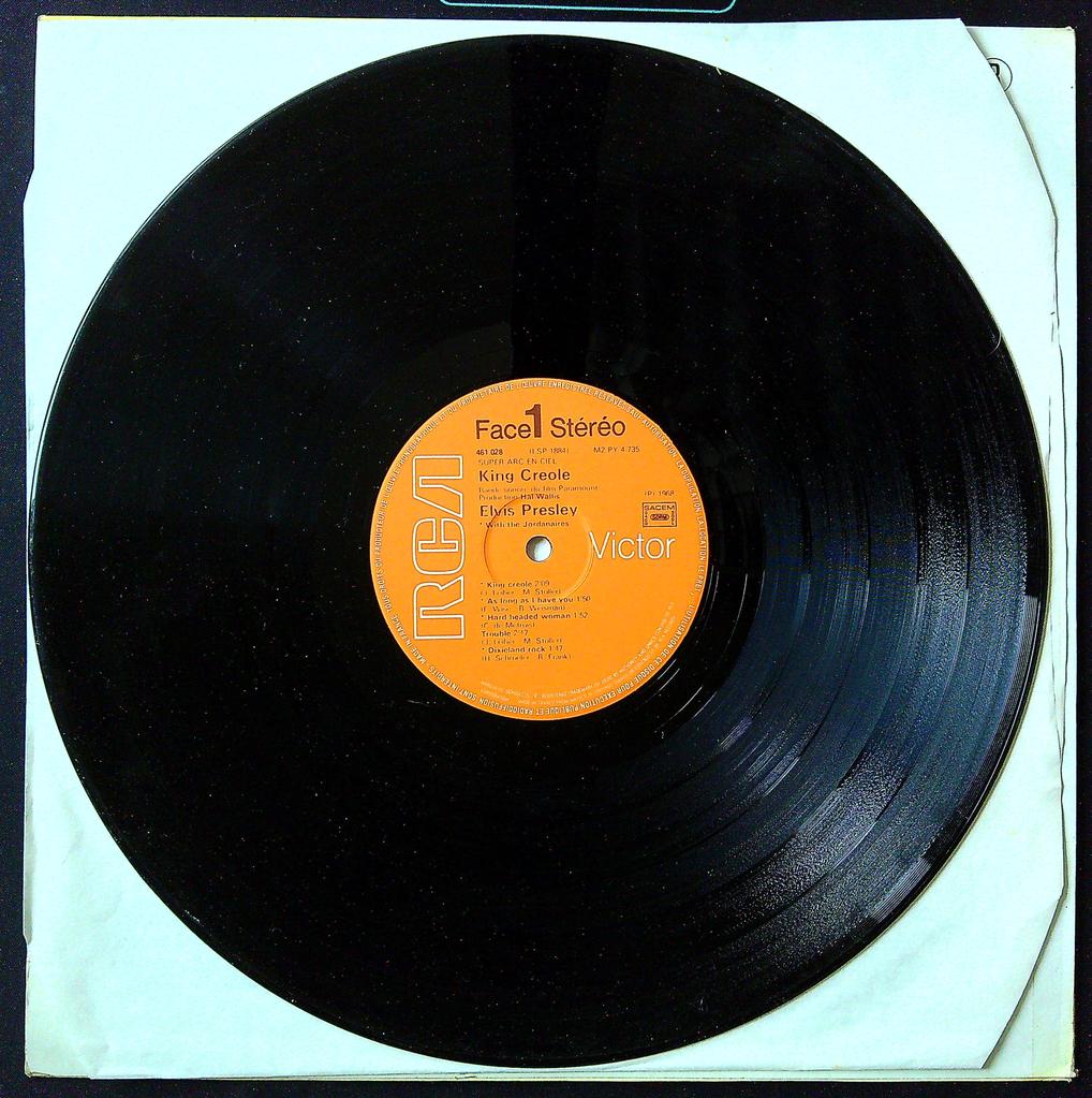 Vinyle Elvis Presley King Creole – Disque 33t