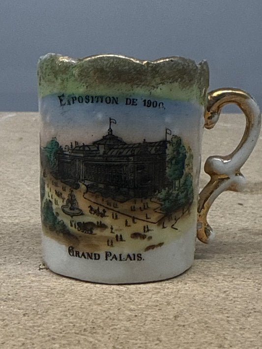 Tasses – Exposition De 1900 – Vaisselle – Lot De 4 mini Tasses
