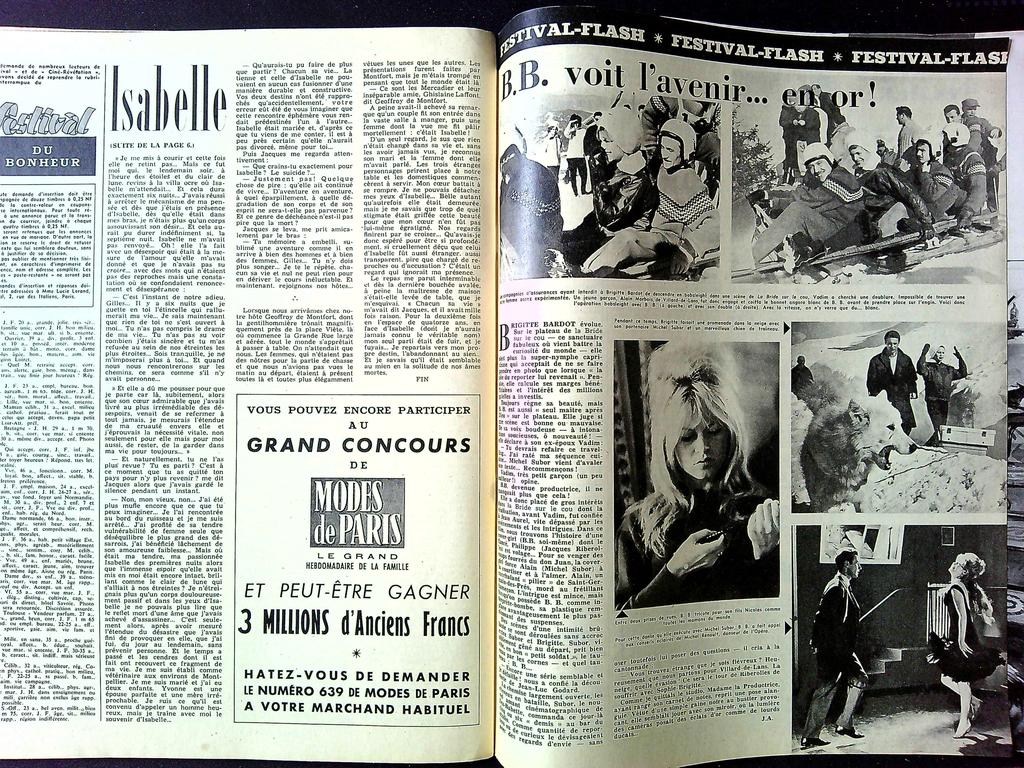 Magazine de cinéma – Festival N° 612 – Memorabilia – Sophia Loren et Pascale Petit