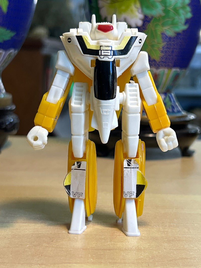 Figurine robot transformable vintage Macross Bandai