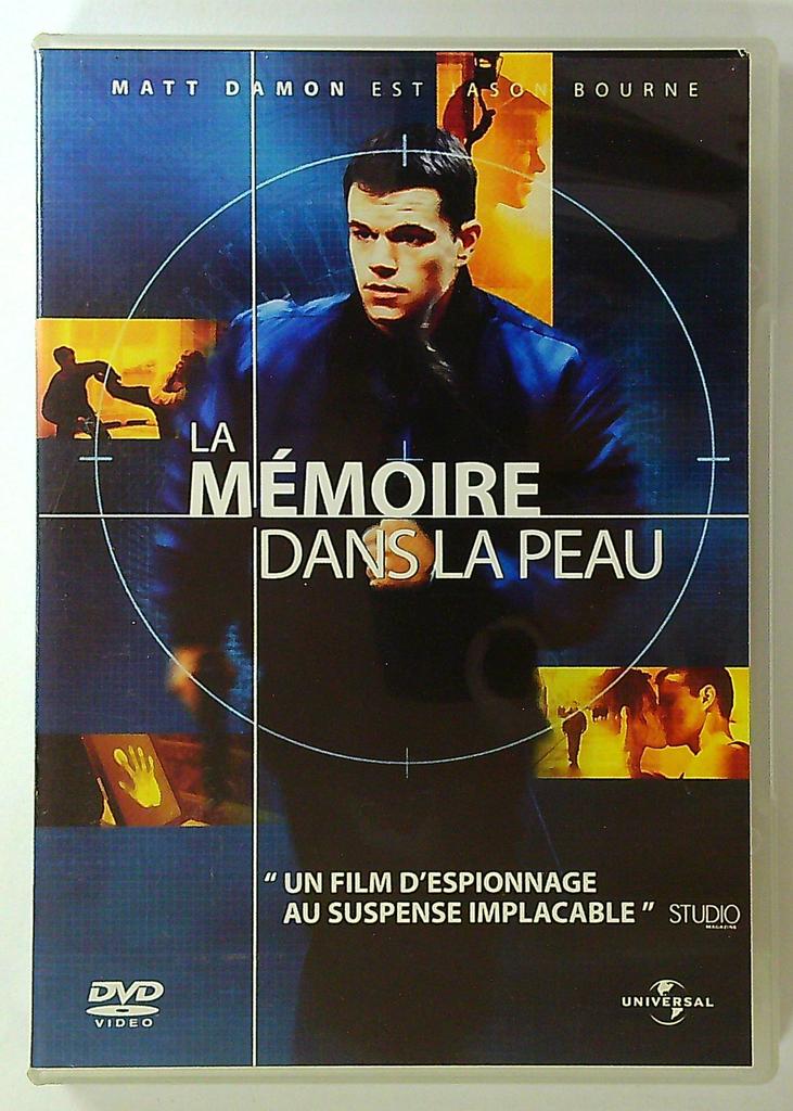 Dvd La Mémoire dans la Peau Matt Damon Universal