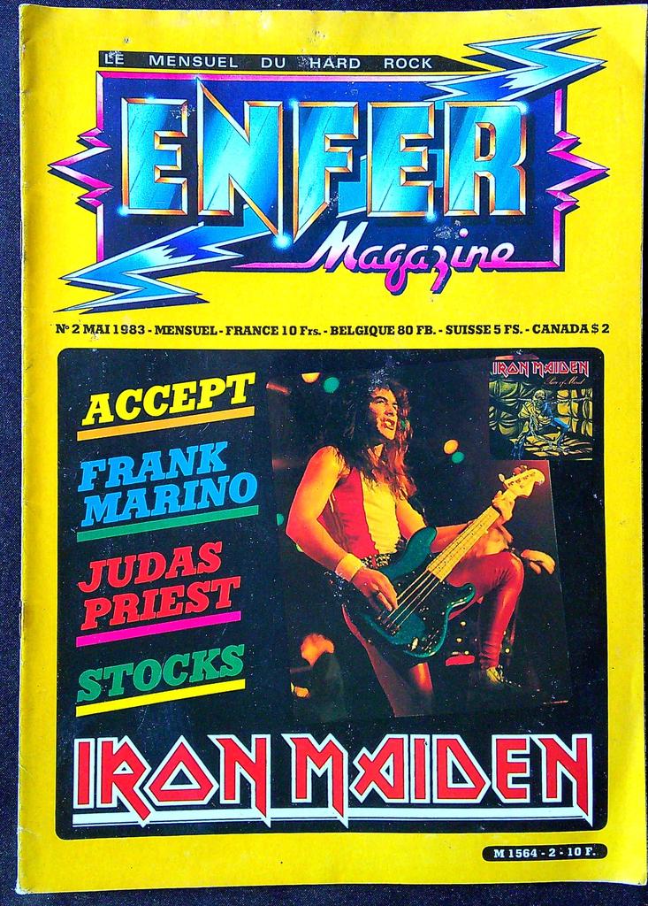 Magazine – Enfer Magazine N°2 – Musique – Iron Maiden