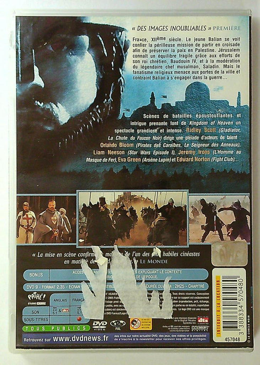 Kingdom of Heaven Dvd Ridley Scott Orlando Bloom