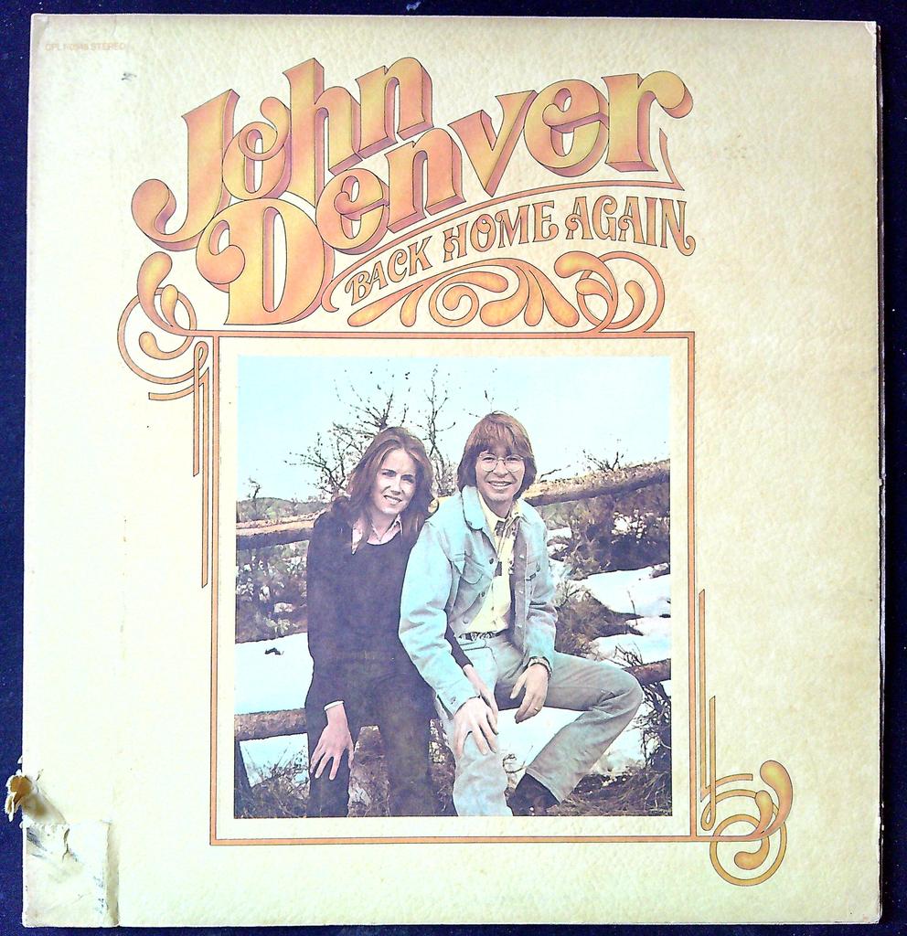 Vinyle John Denver Back Home Again Rca musique