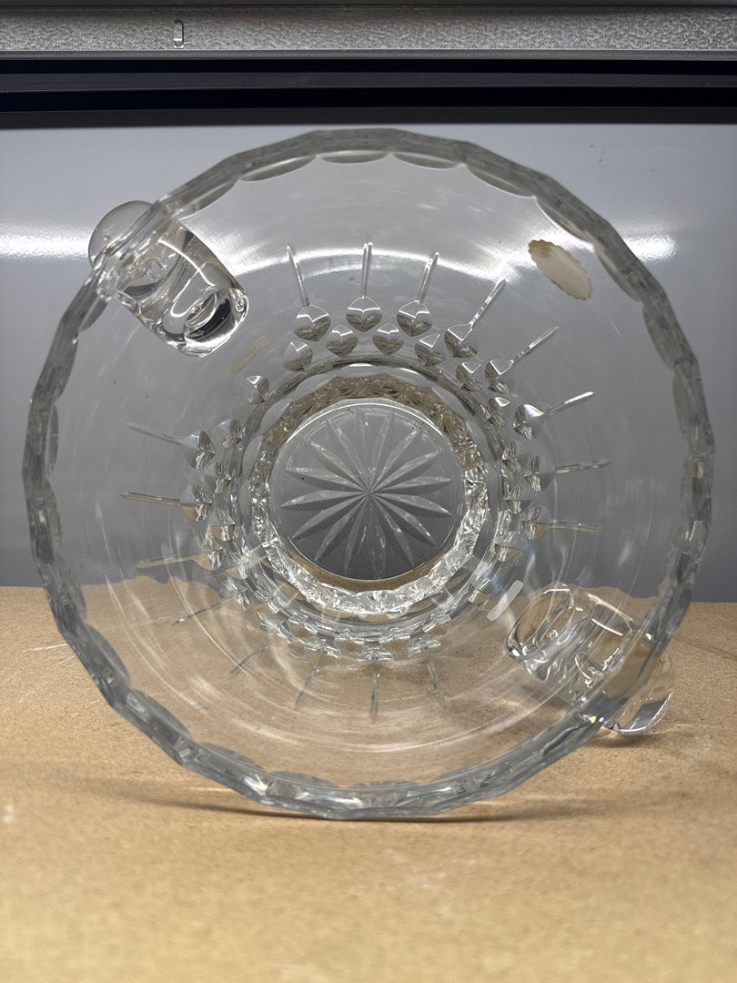 Grand Seau à glace – Cristal – Arts de la table – Vintage taillé main