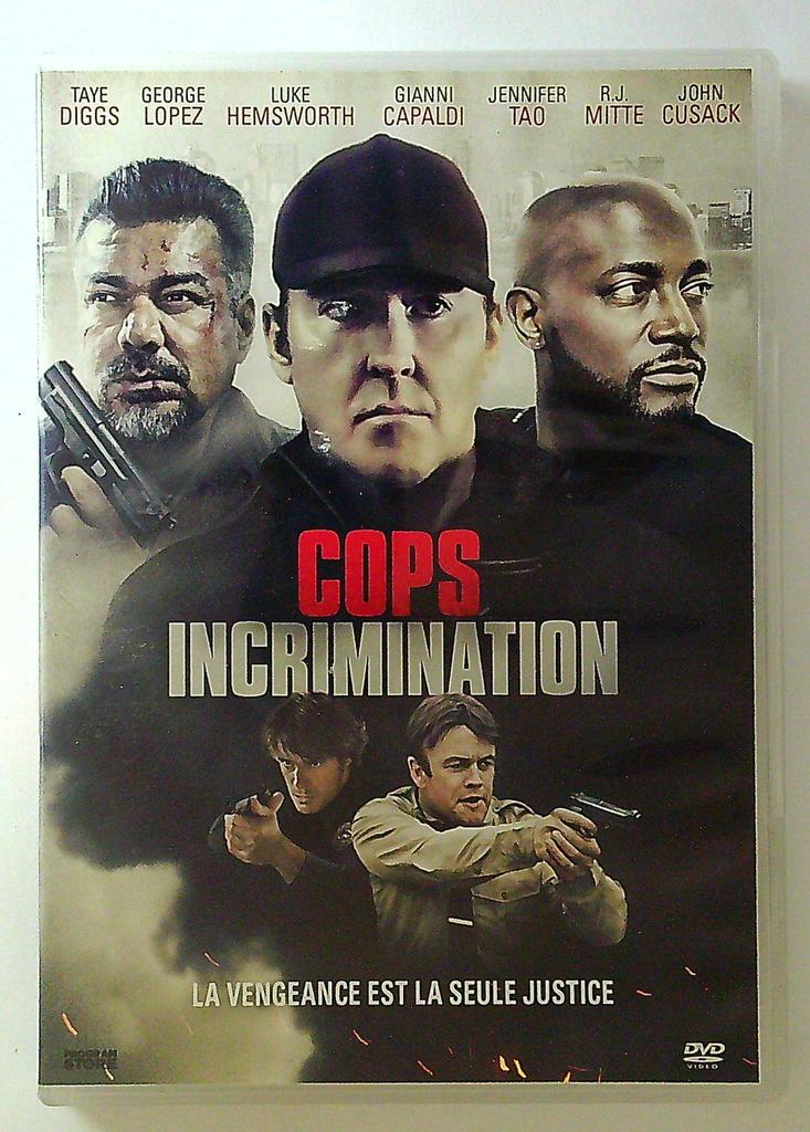 Dvd Cops Incrimination John Cusack Luke Hemsworth