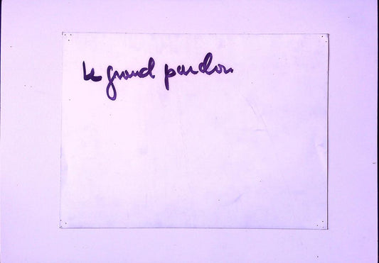 Photo plateau Le grand pardon Roger Hanin