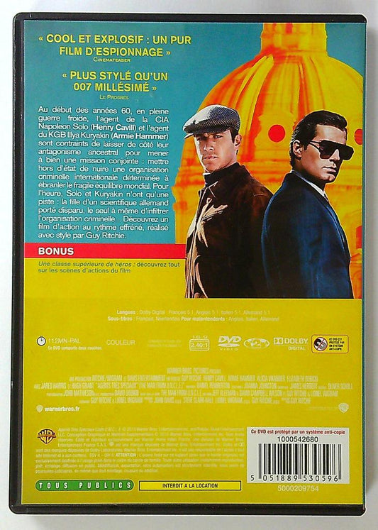 Dvd Agents Très Spéciaux : Code U.n.c.l.e. Warner Bros