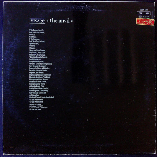 Disque vinyle The Anvil Visage Polydor 1982