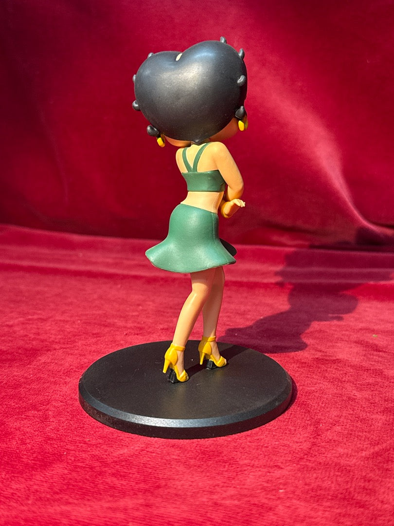 Figurine Betty Boop Fleischer Studios Robe Verte