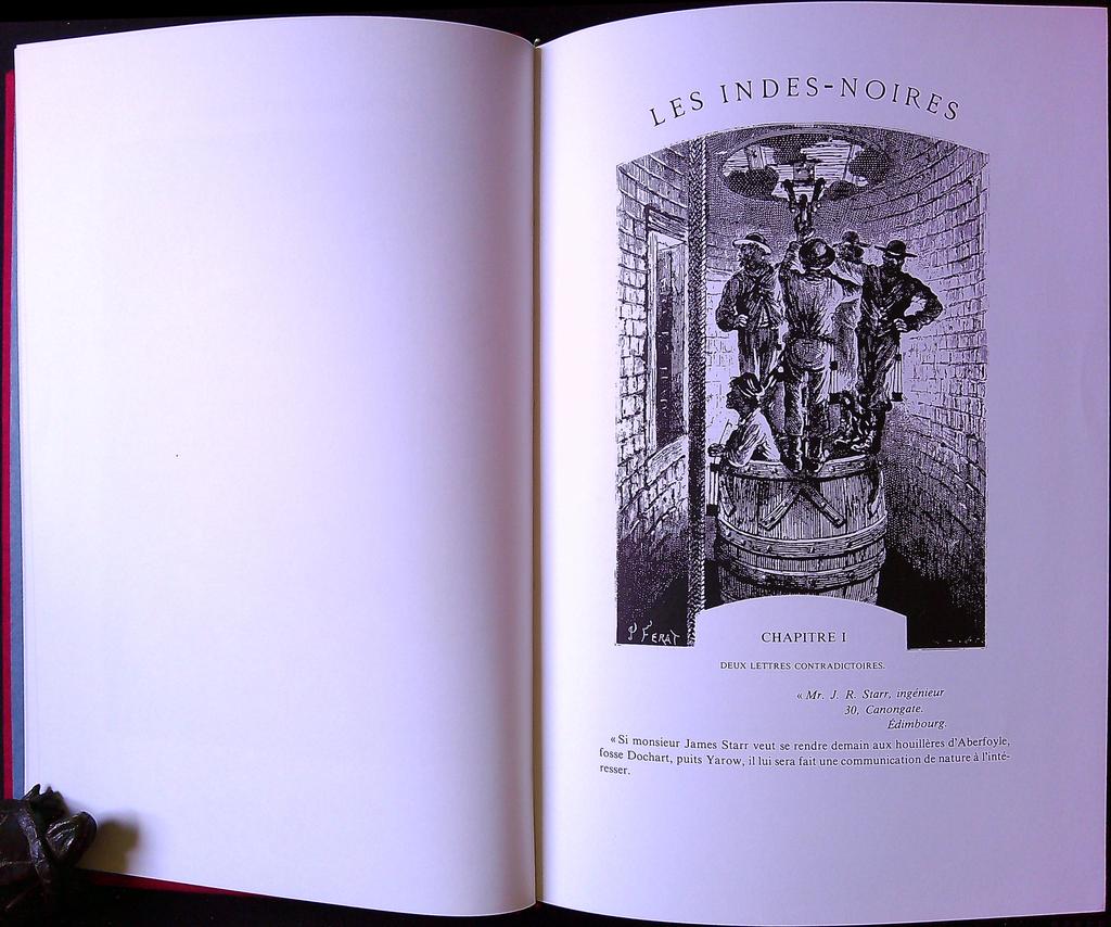 Livre Jules Verne – Les Indes Noires – Roman – Collection