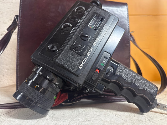 Caméra Super 8 – Bolex 581 – Électronique – Avec mallette
