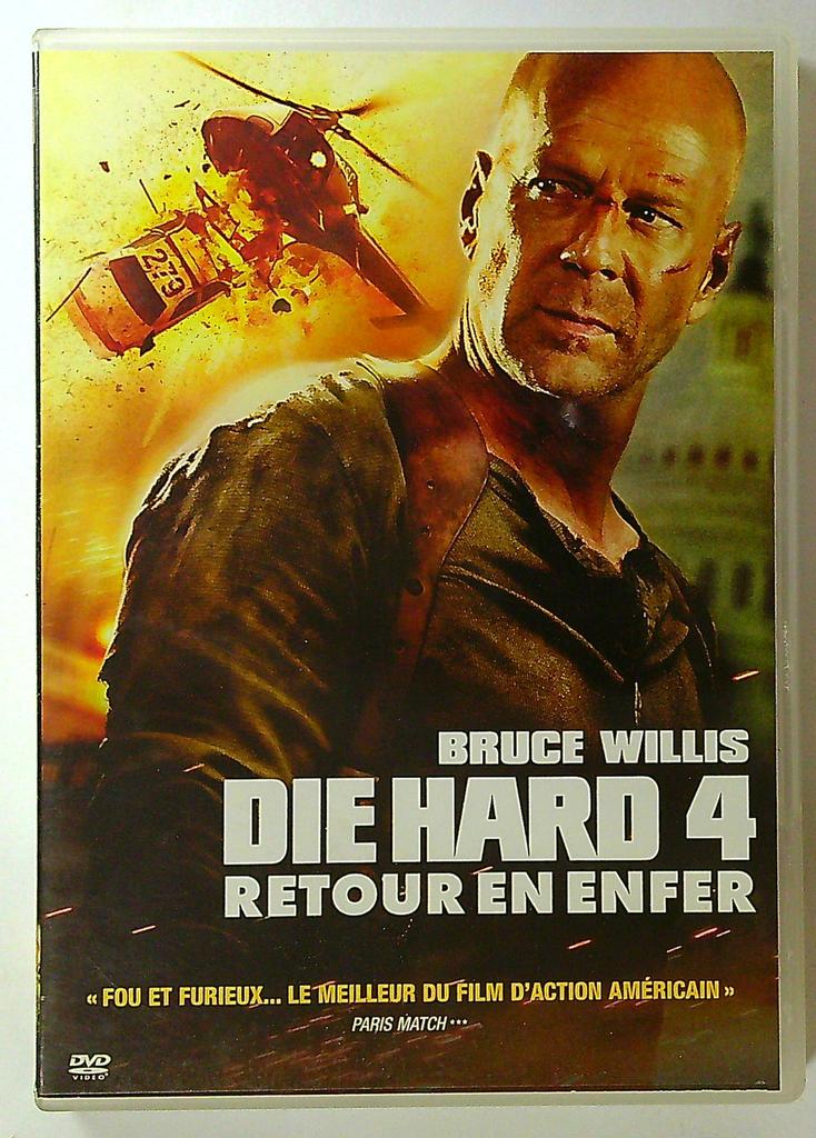 Dvd Die Hard 4 Retour en Enfer Bruce Willis