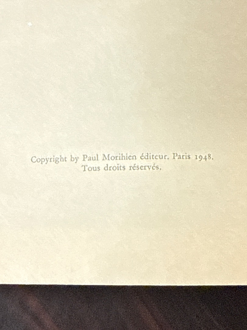 Livre – Ruy Blas Jean Cocteau – Littérature – Édition 1948