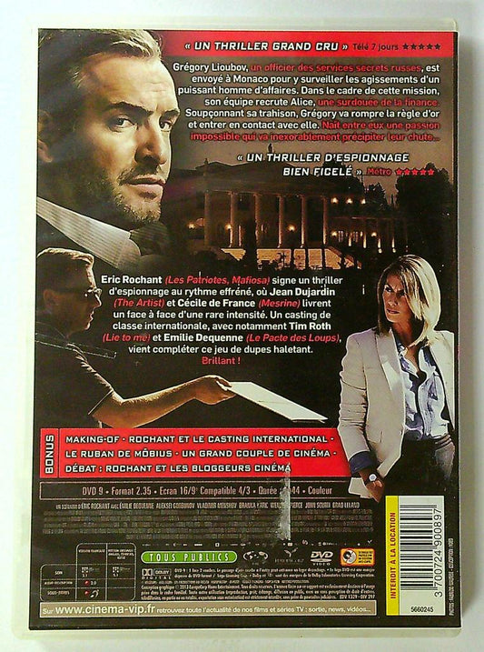 Dvd Möbius - Jean Dujardin et Cécile de France