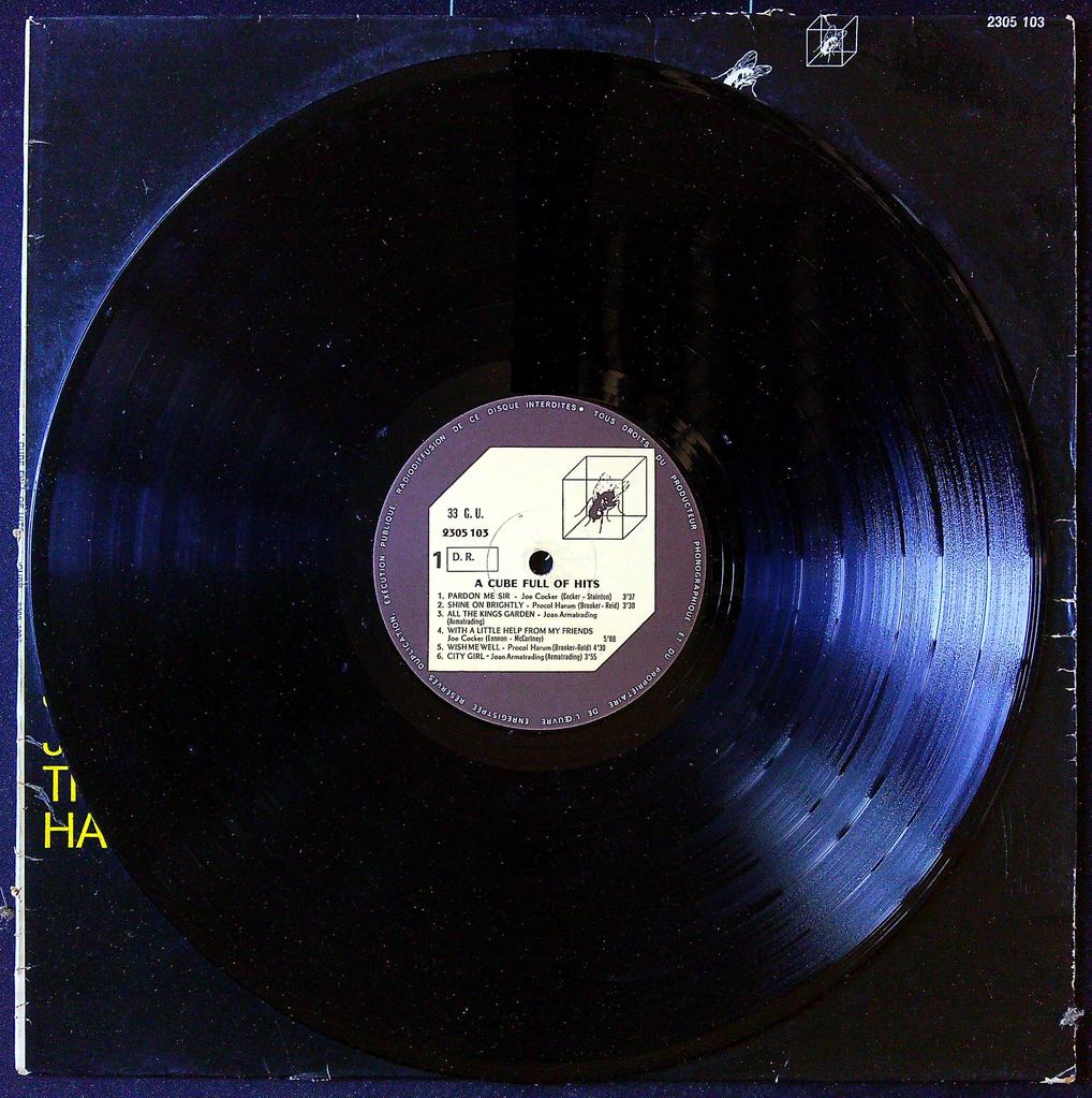 Vinyle 33 tours A Cube Full Of Hits Polydor