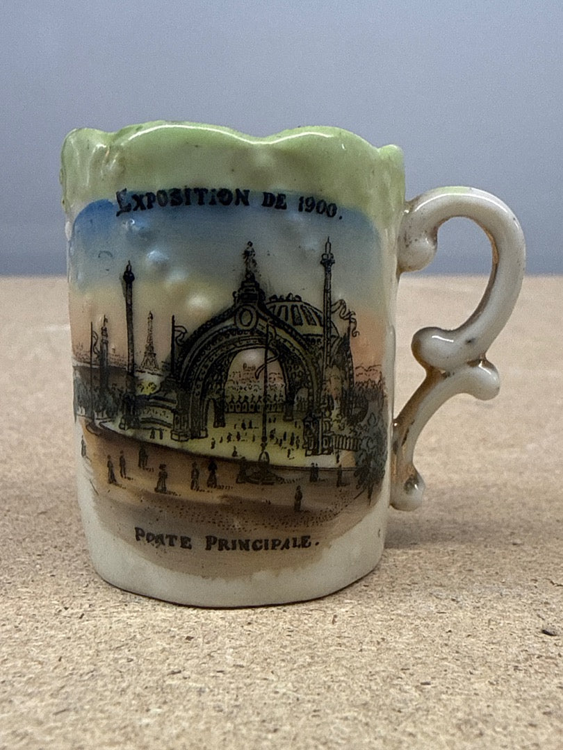 Tasses – Exposition De 1900 – Vaisselle – Lot De 4 mini Tasses