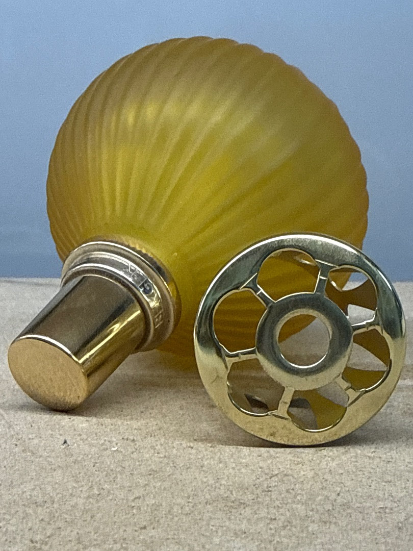 Lampe Berger – Lampe catalytique – Décoration – Verre jaune