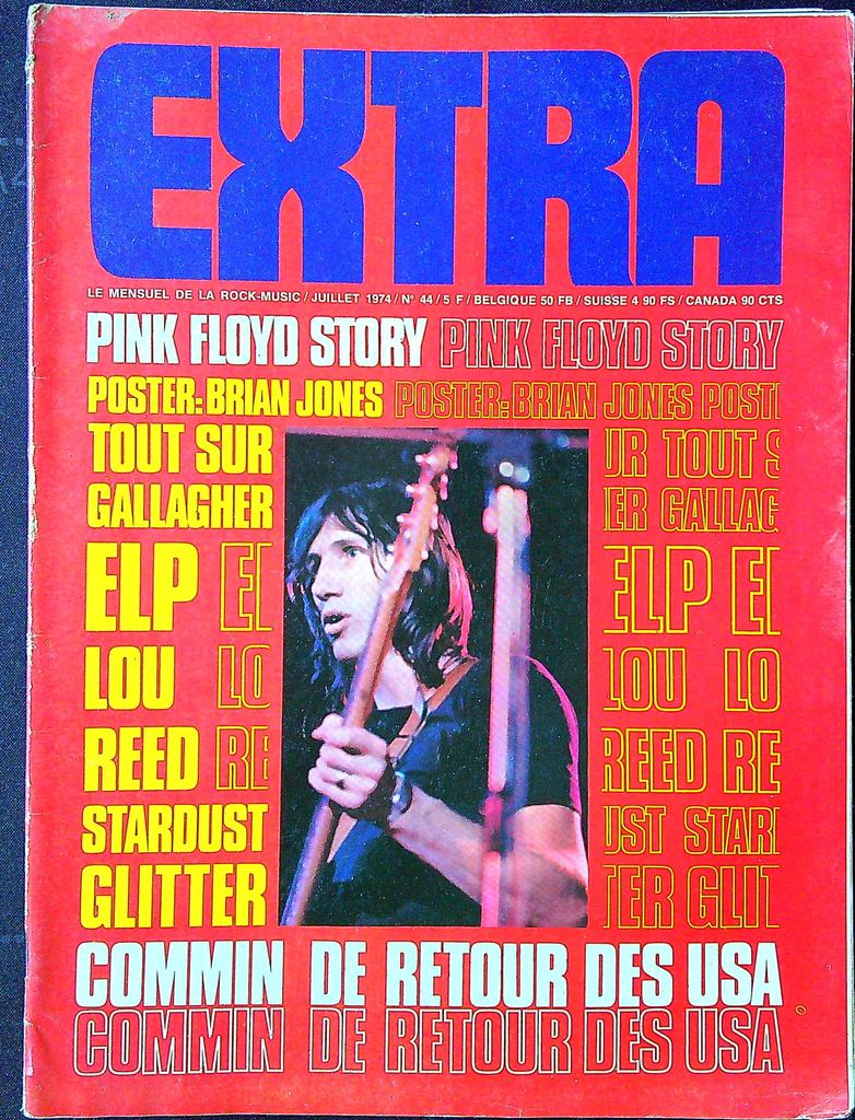 Magazine – Extra N°44 – Musique – Pink Floyd Lou Reed