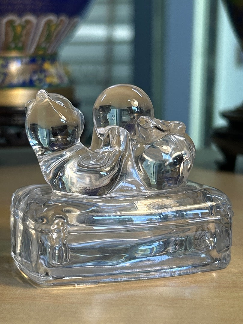 Figurine Chat – Cristal d’arques – Ornement