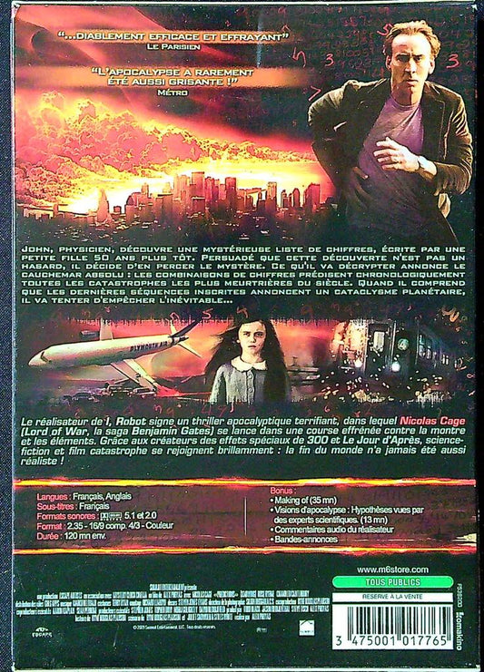 Dvd Predictions – Nicolas Cage – Science-fiction – Thriller apocalyptique